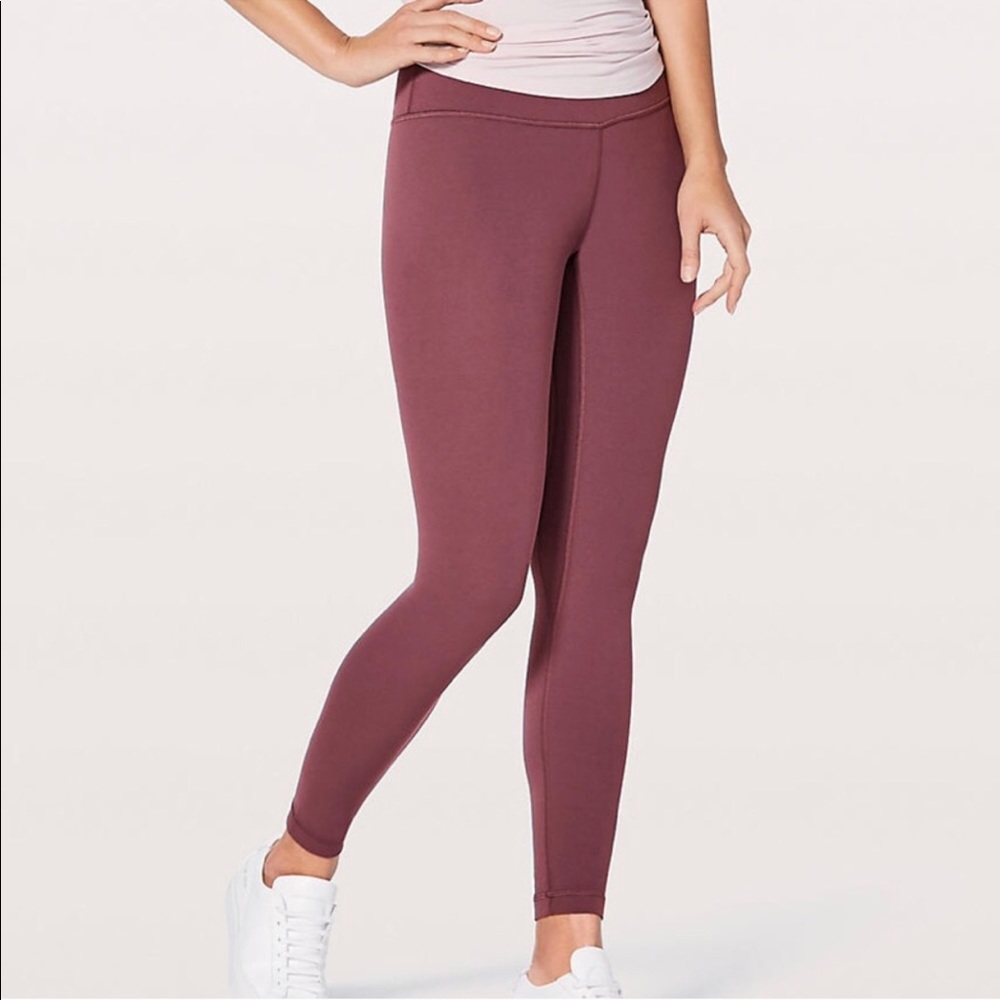 Lululemon Align Legging Pant - So Merlot 25” Size 4